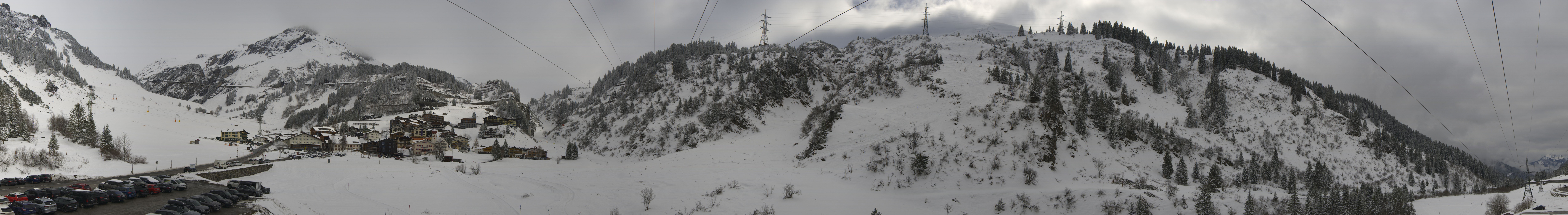 Archiv Foto Webcam Ski Arlberg: Stuben Ortsblick