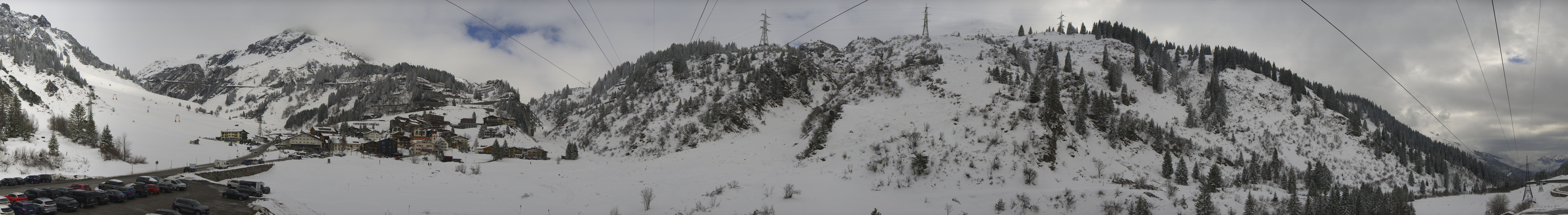 Archiv Foto Webcam Ski Arlberg: Stuben Ortsblick
