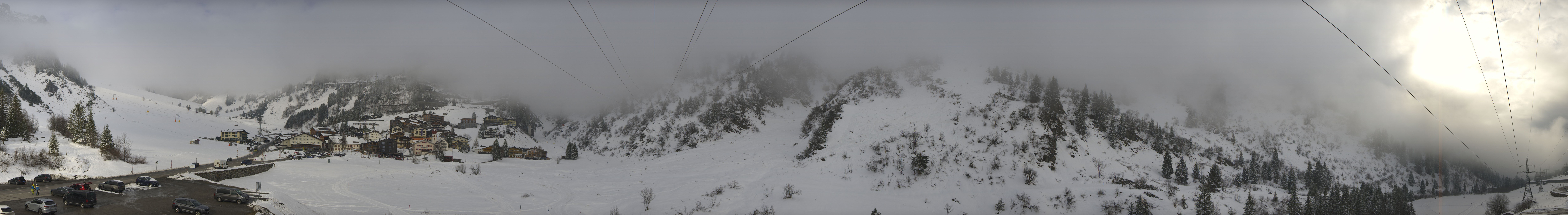 Archiv Foto Webcam Ski Arlberg: Stuben Ortsblick