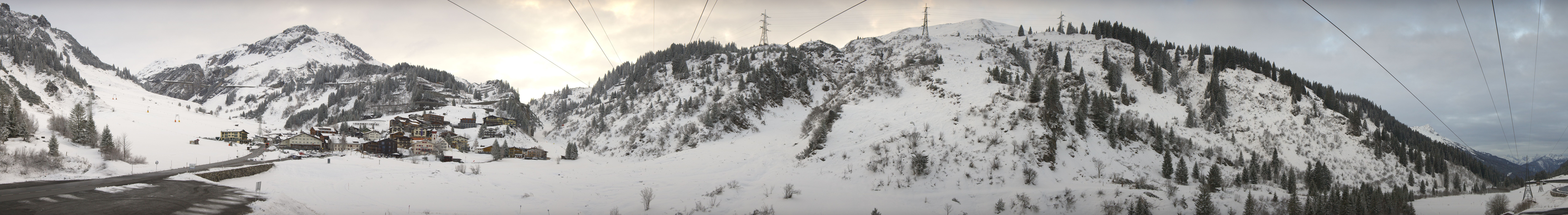 Archiv Foto Webcam Ski Arlberg: Stuben Ortsblick