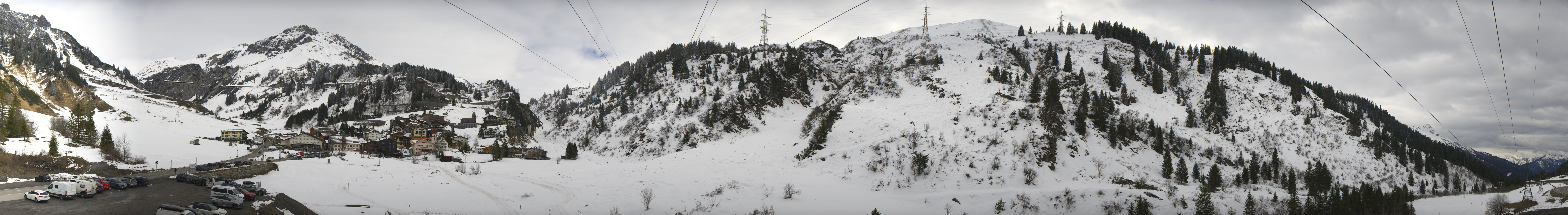Archiv Foto Webcam Ski Arlberg: Stuben Ortsblick