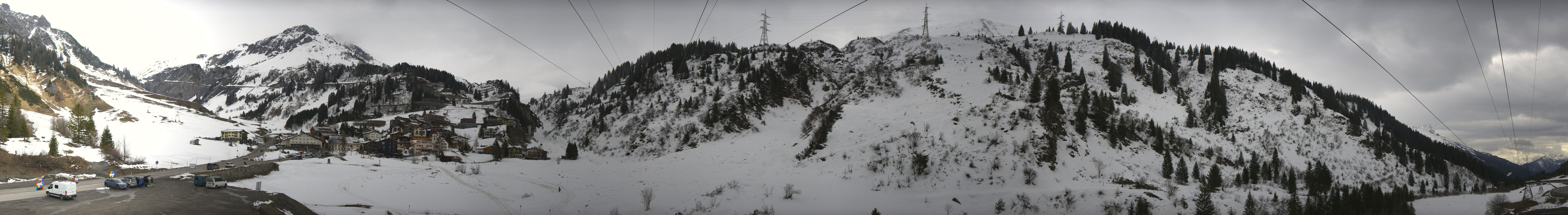 Archiv Foto Webcam Ski Arlberg: Stuben Ortsblick