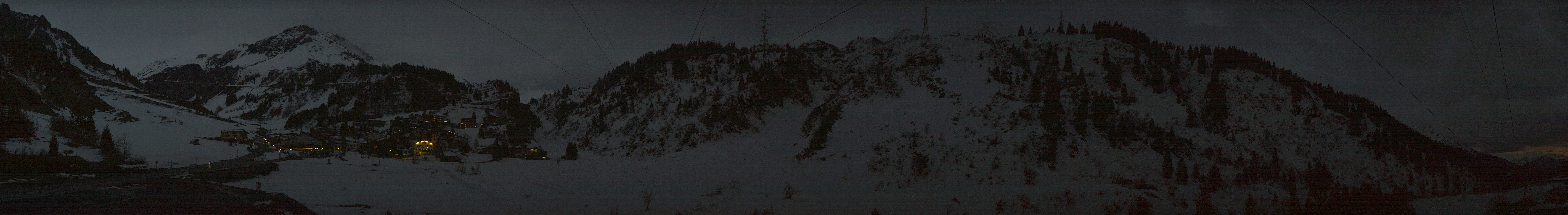 Archiv Foto Webcam Ski Arlberg: Stuben Ortsblick