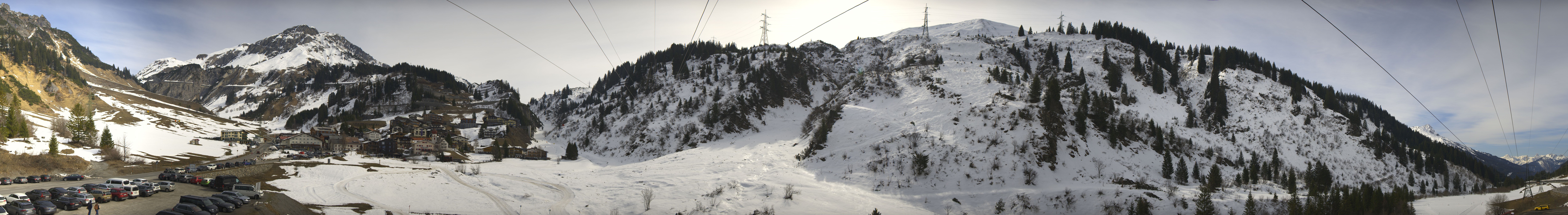 Archiv Foto Webcam Ski Arlberg: Stuben Ortsblick