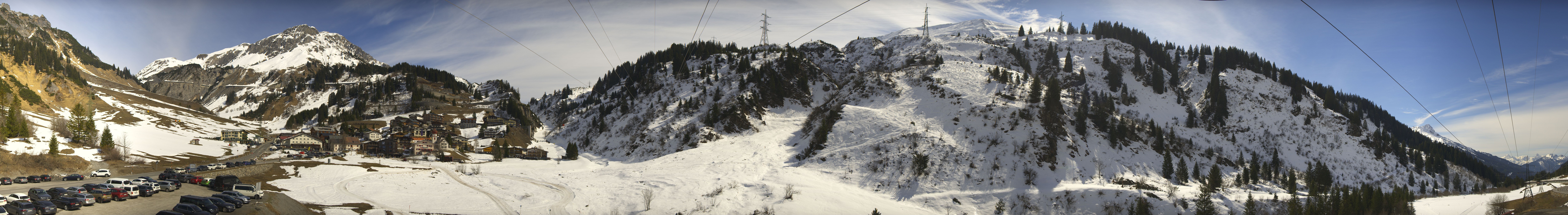 Archiv Foto Webcam Ski Arlberg: Stuben Ortsblick