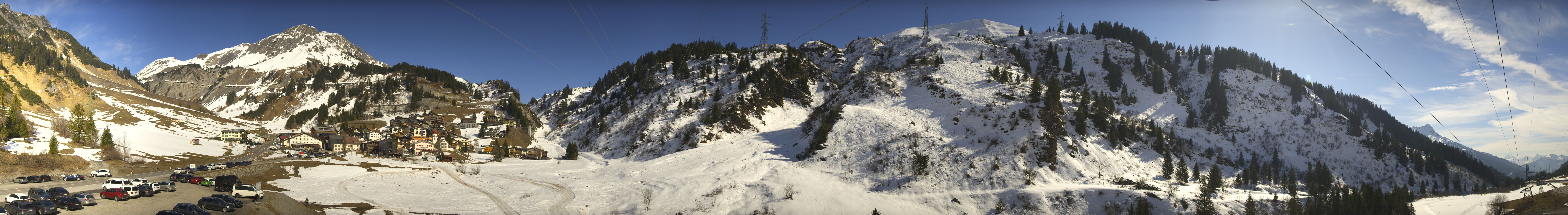 Archiv Foto Webcam Ski Arlberg: Stuben Ortsblick