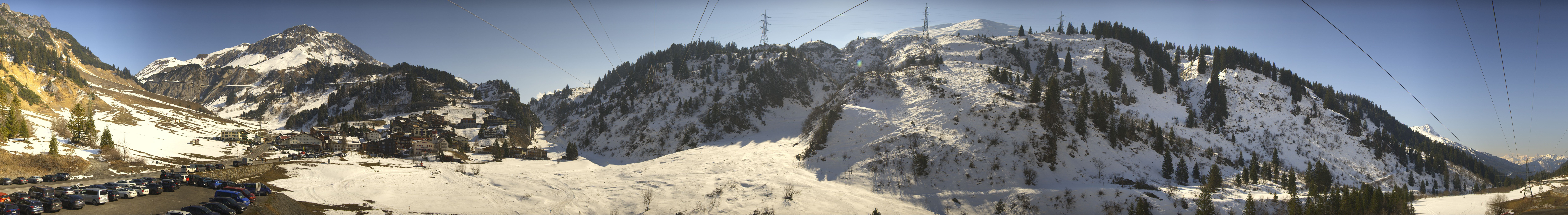 Archiv Foto Webcam Ski Arlberg: Stuben Ortsblick