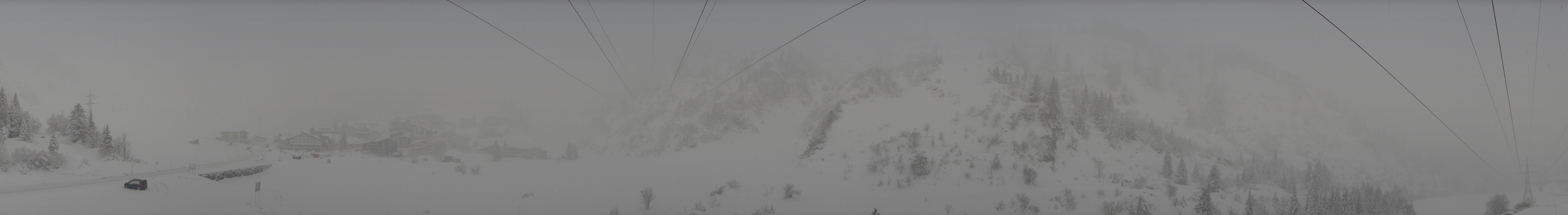 Archived image Webcam Ski Arlberg: Town of Stuben