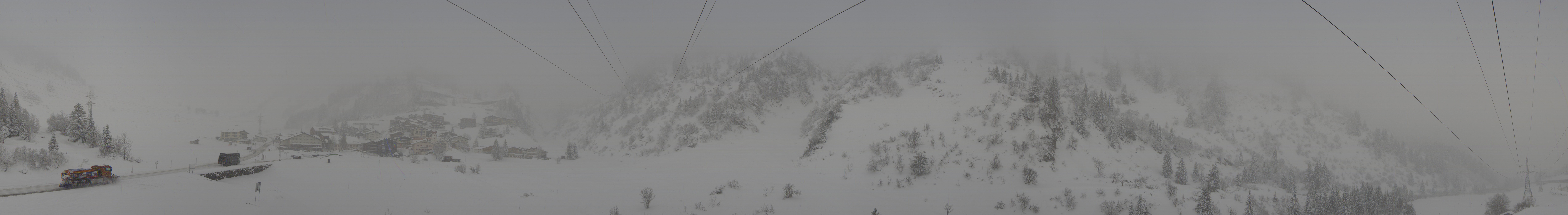 Archived image Webcam Ski Arlberg: Town of Stuben