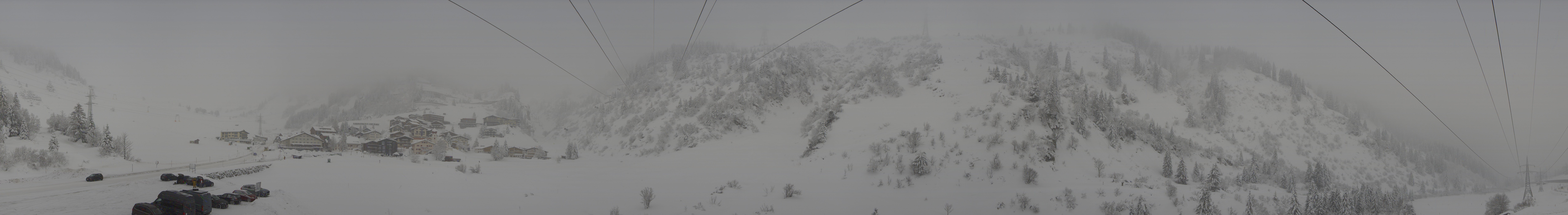 Archiv Foto Webcam Ski Arlberg: Stuben Ortsblick