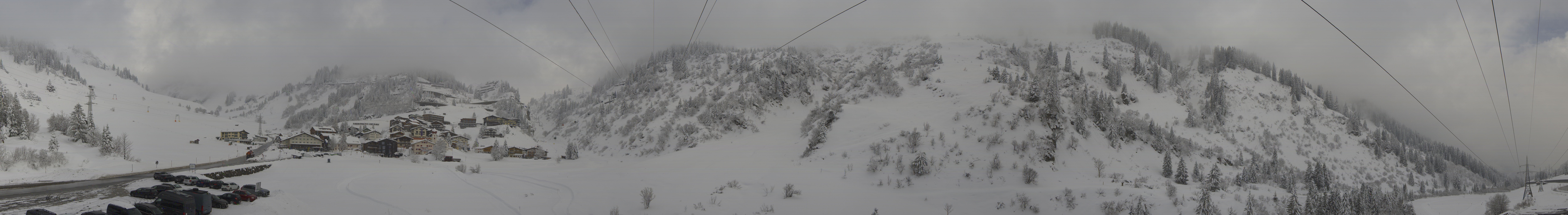Archiv Foto Webcam Ski Arlberg: Stuben Ortsblick