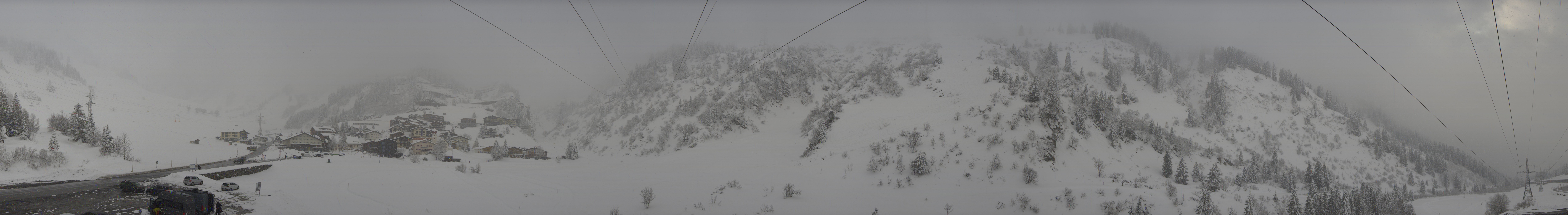 Archived image Webcam Ski Arlberg: Town of Stuben