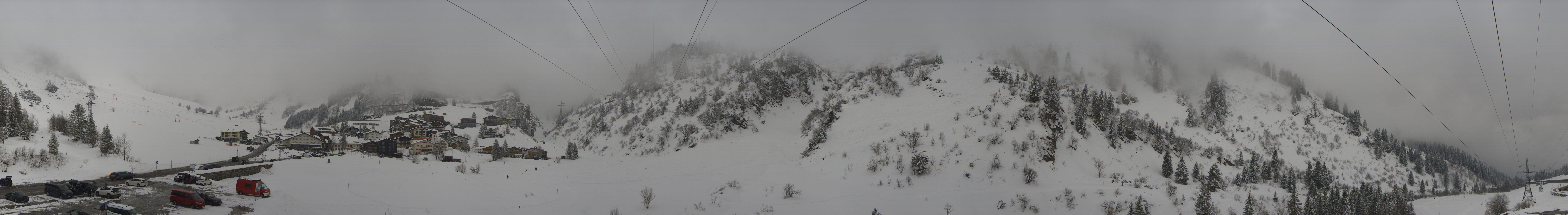 Archiv Foto Webcam Ski Arlberg: Stuben Ortsblick