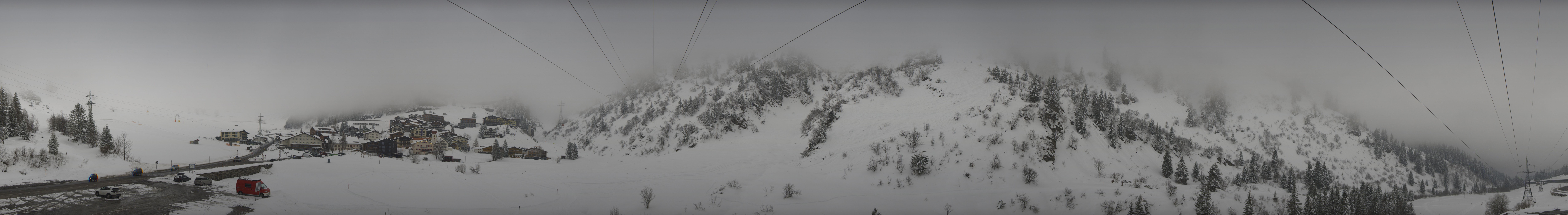 Archiv Foto Webcam Ski Arlberg: Stuben Ortsblick