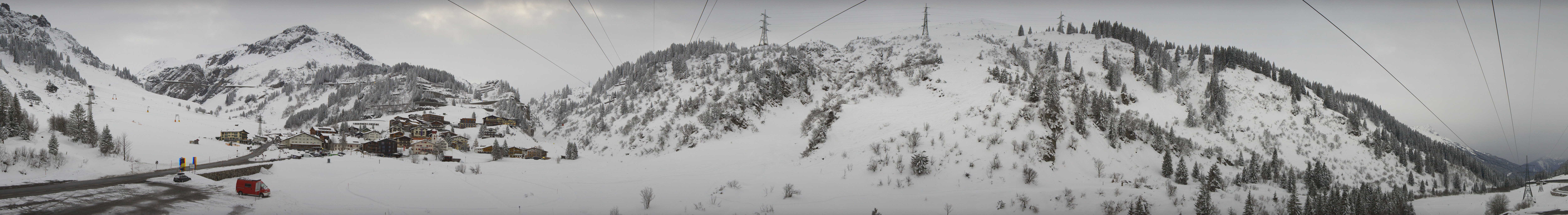 Archiv Foto Webcam Ski Arlberg: Stuben Ortsblick