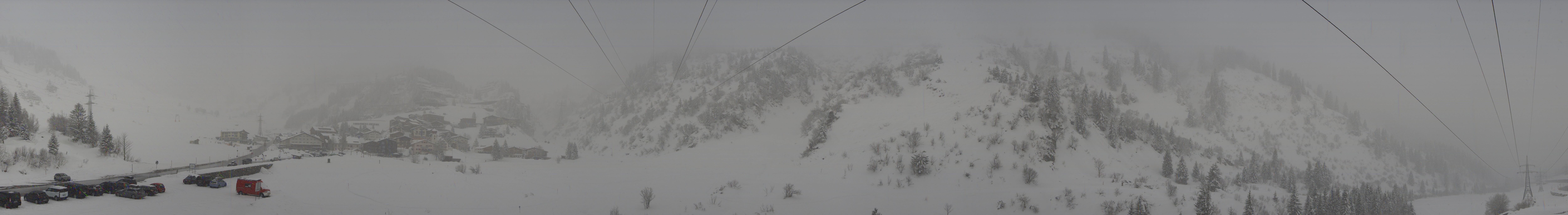 Archiv Foto Webcam Ski Arlberg: Stuben Ortsblick