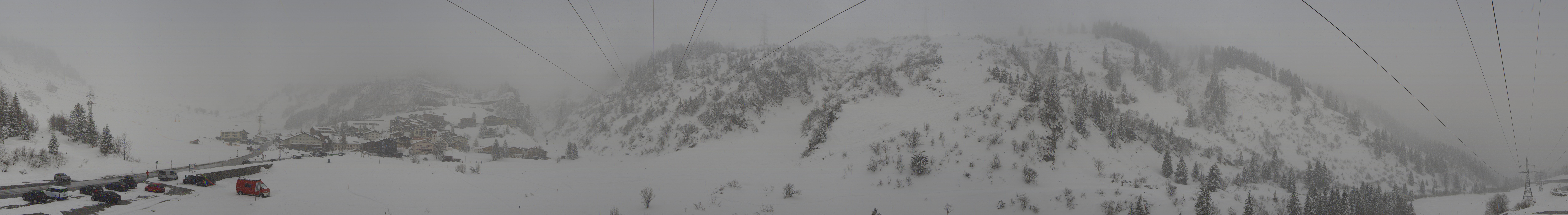 Archiv Foto Webcam Ski Arlberg: Stuben Ortsblick