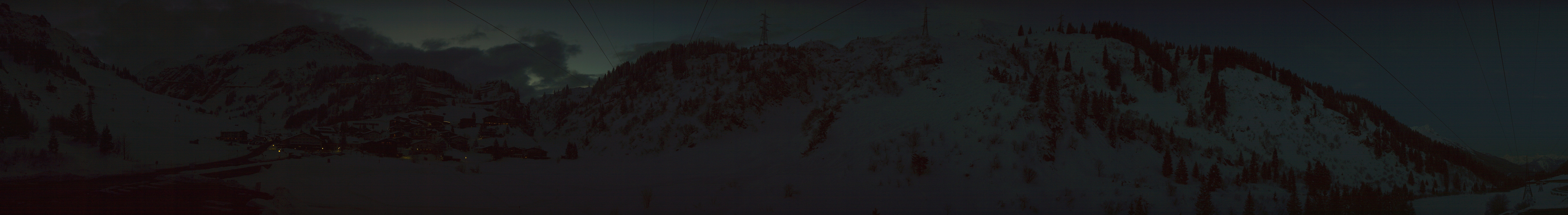 Archiv Foto Webcam Ski Arlberg: Stuben Ortsblick