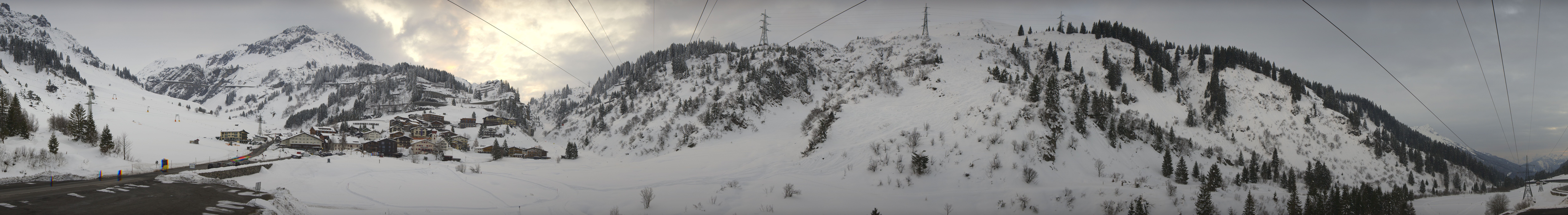 Archiv Foto Webcam Ski Arlberg: Stuben Ortsblick