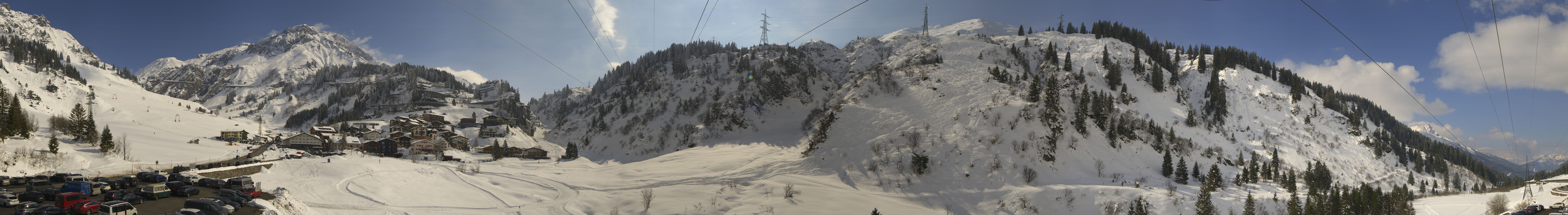 Archiv Foto Webcam Ski Arlberg: Stuben Ortsblick