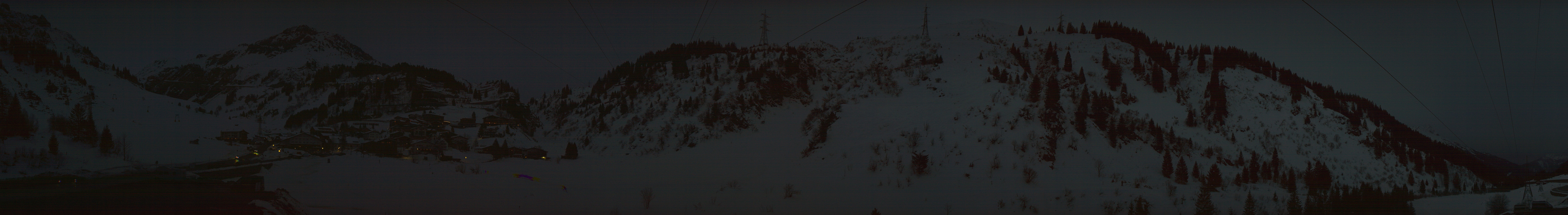 Archived image Webcam Ski Arlberg: Town of Stuben