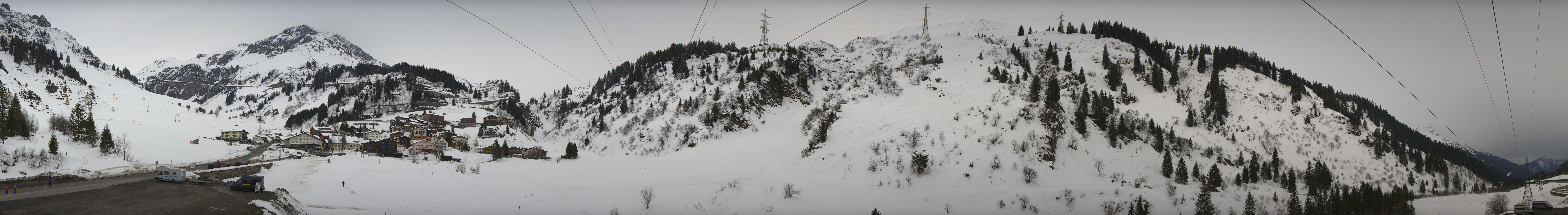 Archived image Webcam Ski Arlberg: Town of Stuben