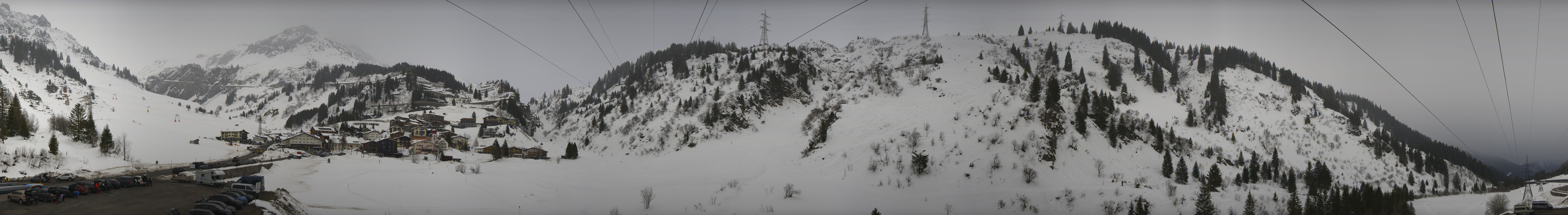 Archived image Webcam Ski Arlberg: Town of Stuben