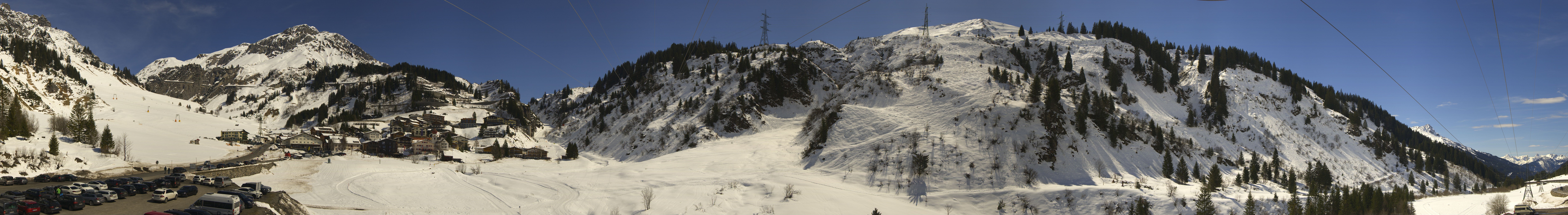 Archived image Webcam Ski Arlberg: Town of Stuben