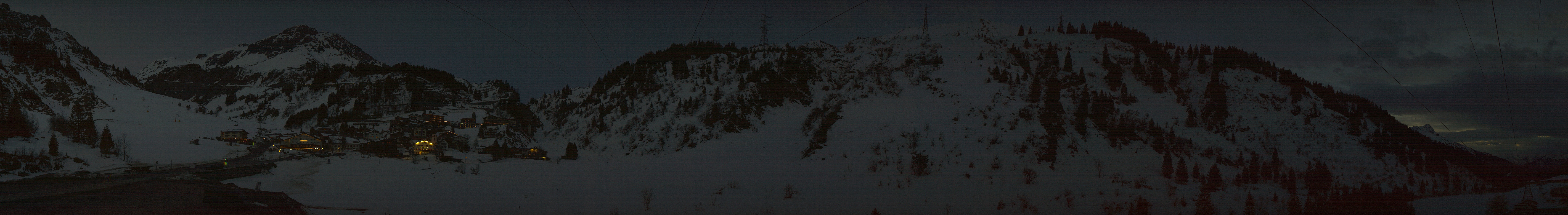 Archived image Webcam Ski Arlberg: Town of Stuben