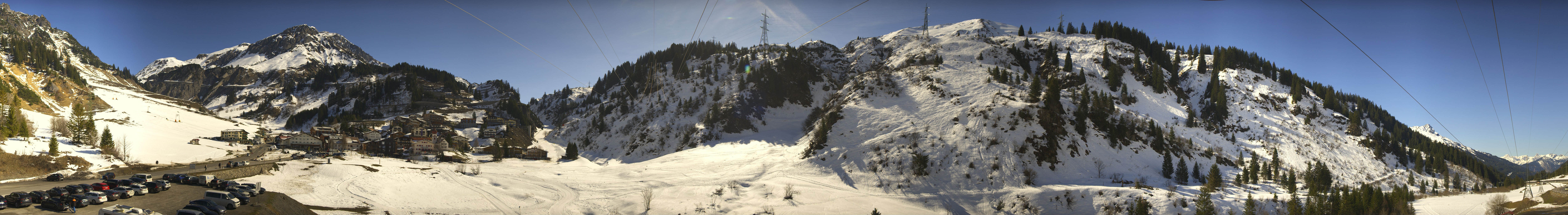 Archiv Foto Webcam Ski Arlberg: Stuben Ortsblick