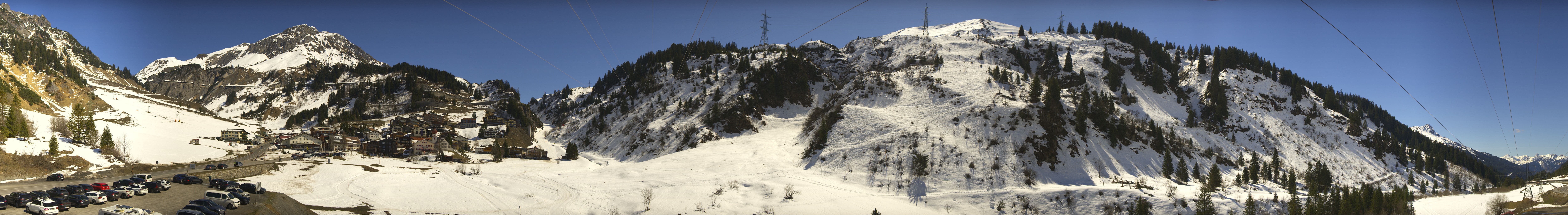 Archiv Foto Webcam Ski Arlberg: Stuben Ortsblick