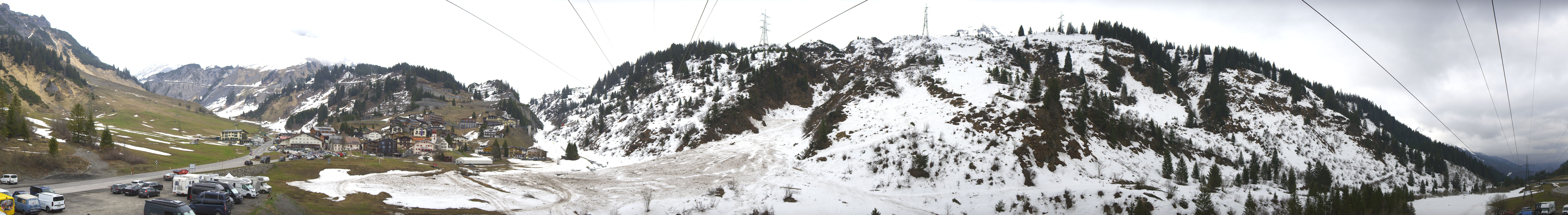 Archived image Webcam Ski Arlberg: Town of Stuben