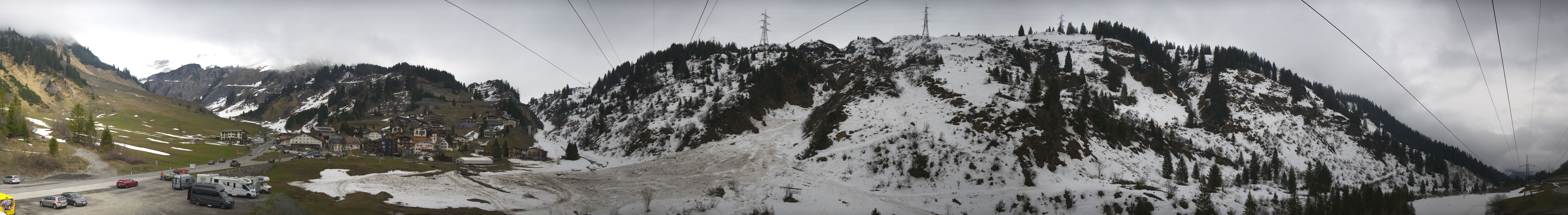 Archived image Webcam Ski Arlberg: Town of Stuben