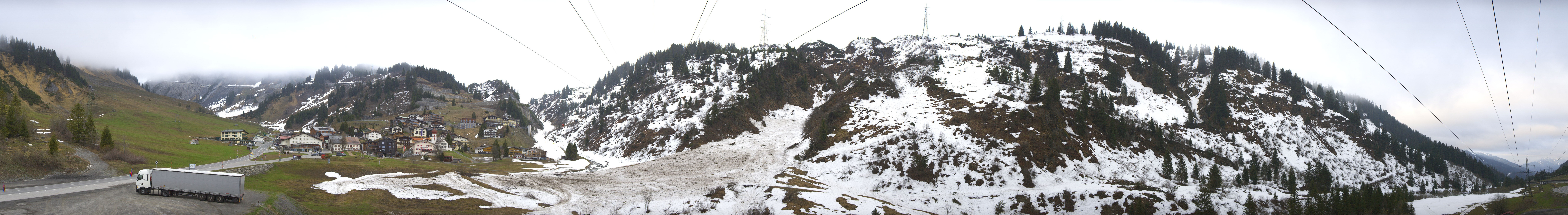 Archiv Foto Webcam Ski Arlberg: Stuben Ortsblick