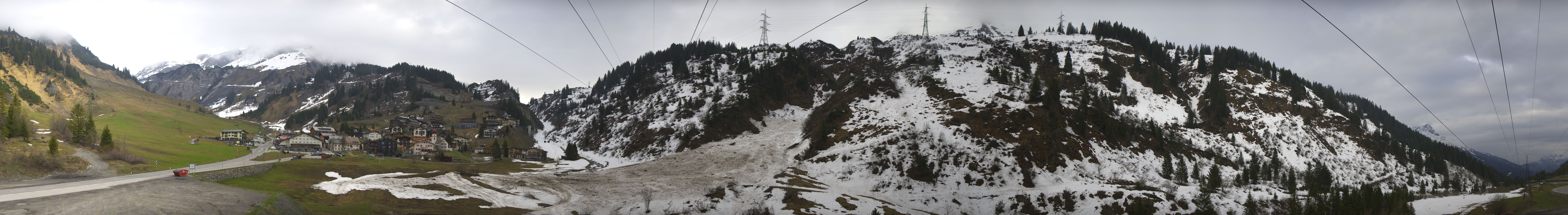 Archiv Foto Webcam Ski Arlberg: Stuben Ortsblick