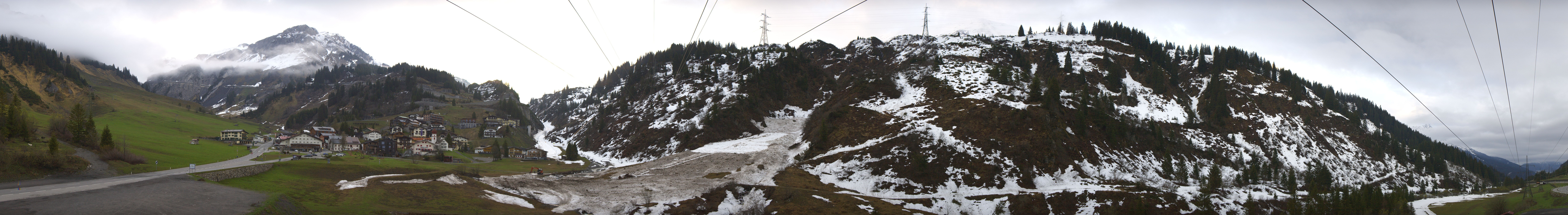 Archiv Foto Webcam Ski Arlberg: Stuben Ortsblick