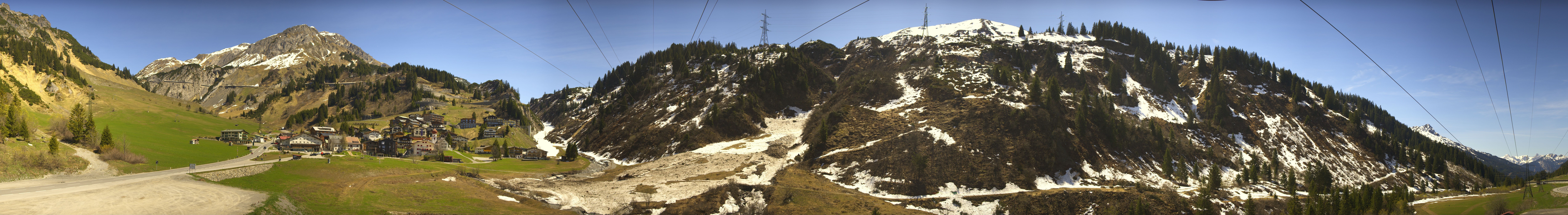 Archived image Webcam Ski Arlberg: Town of Stuben