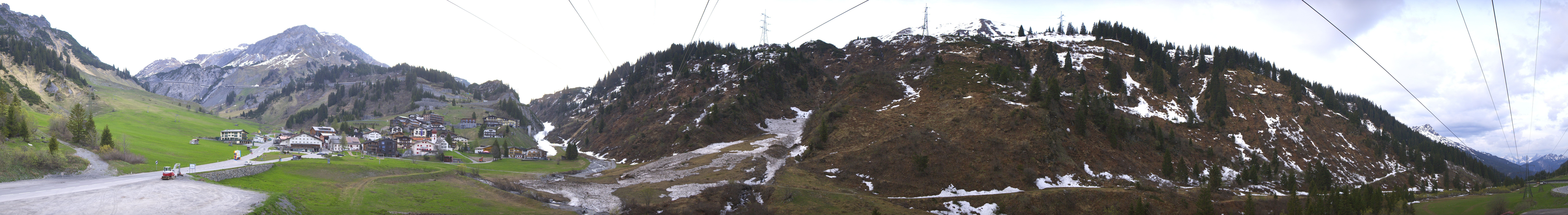 Archiv Foto Webcam Ski Arlberg: Stuben Ortsblick