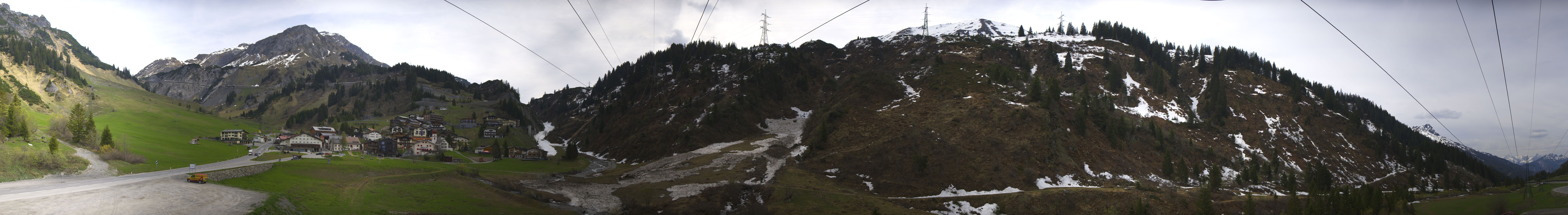 Archiv Foto Webcam Ski Arlberg: Stuben Ortsblick