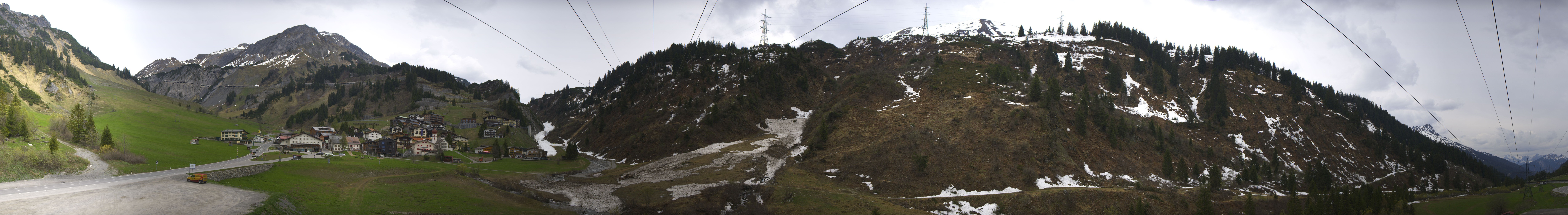 Archived image Webcam Ski Arlberg: Town of Stuben