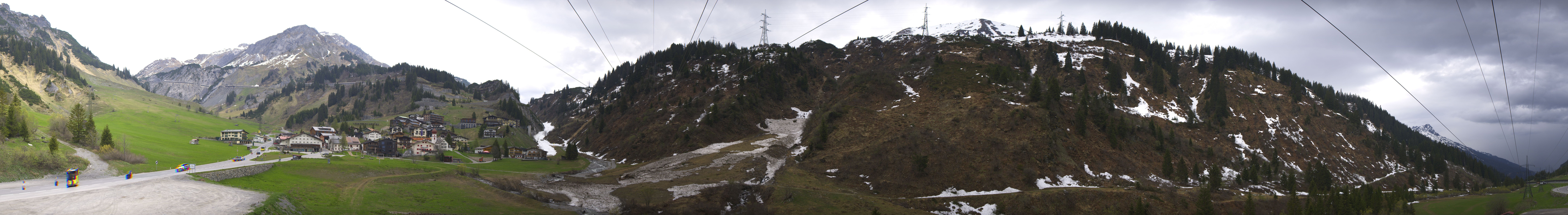 Archived image Webcam Ski Arlberg: Town of Stuben
