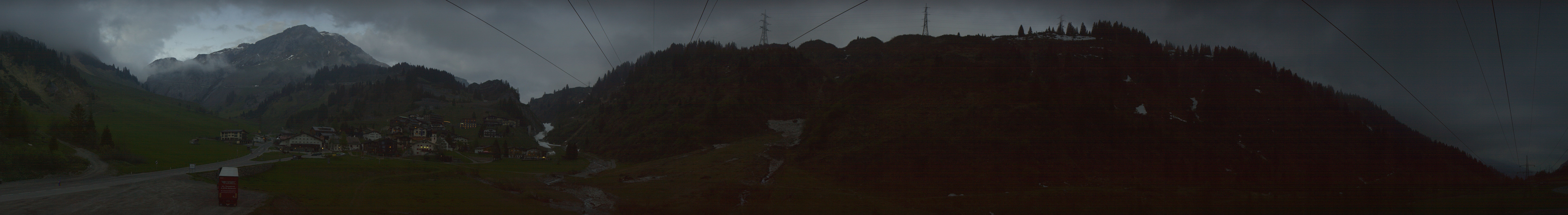 Archiv Foto Webcam Ski Arlberg: Stuben Ortsblick