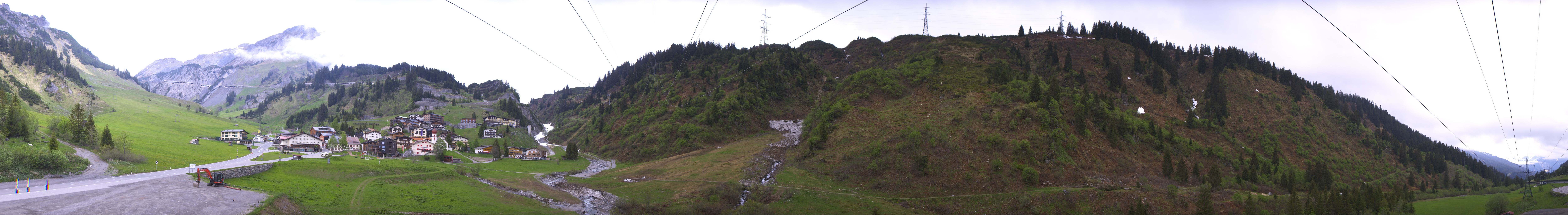 Archived image Webcam Ski Arlberg: Town of Stuben