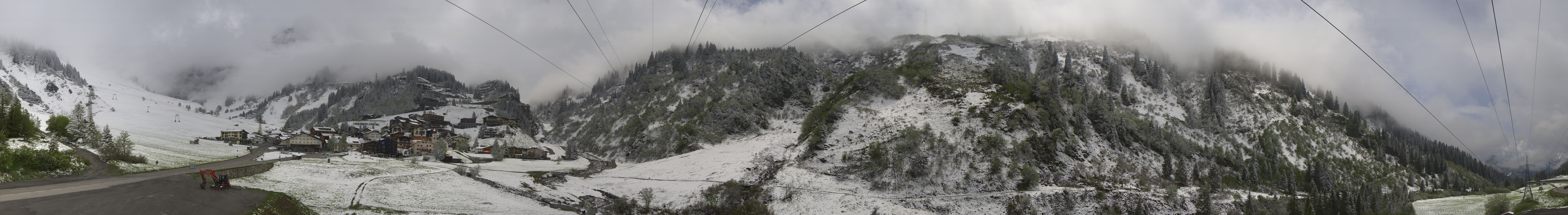 Archiv Foto Webcam Ski Arlberg: Stuben Ortsblick