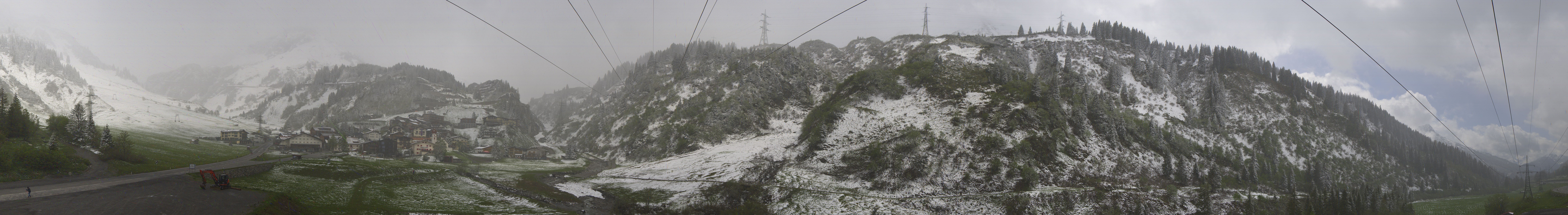 Archiv Foto Webcam Ski Arlberg: Stuben Ortsblick