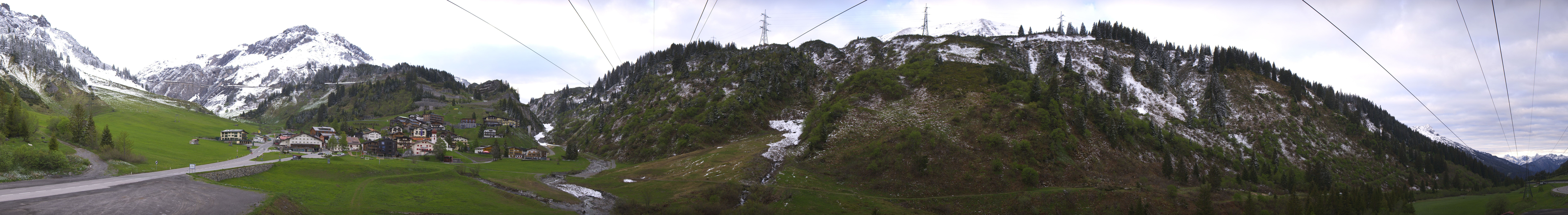 Archiv Foto Webcam Ski Arlberg: Stuben Ortsblick