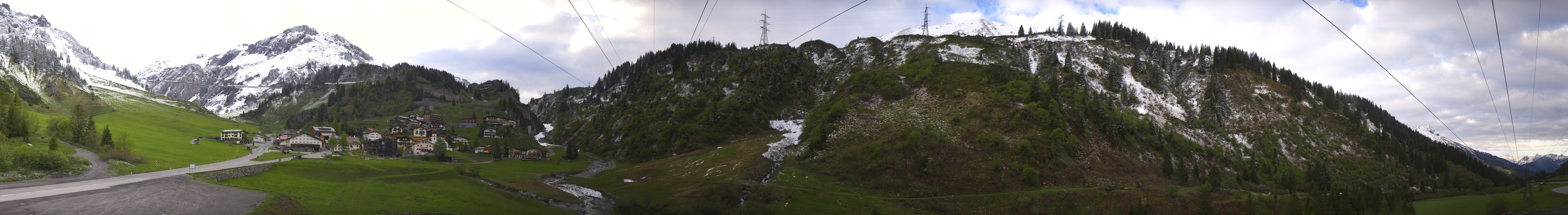 Archiv Foto Webcam Ski Arlberg: Stuben Ortsblick