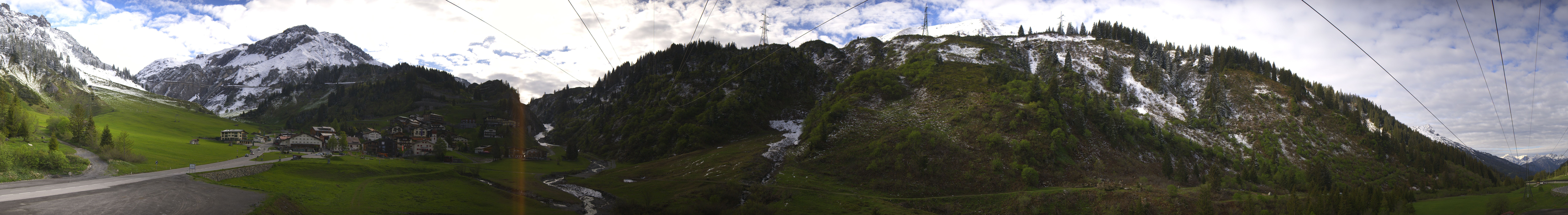 Archiv Foto Webcam Ski Arlberg: Stuben Ortsblick