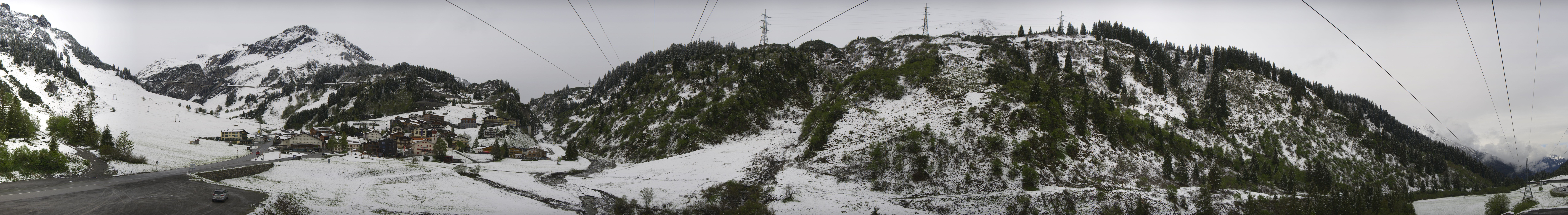 Archiv Foto Webcam Ski Arlberg: Stuben Ortsblick