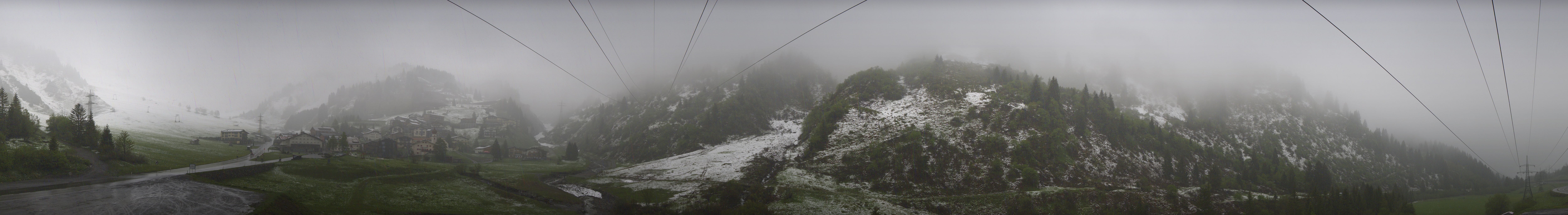 Archiv Foto Webcam Ski Arlberg: Stuben Ortsblick